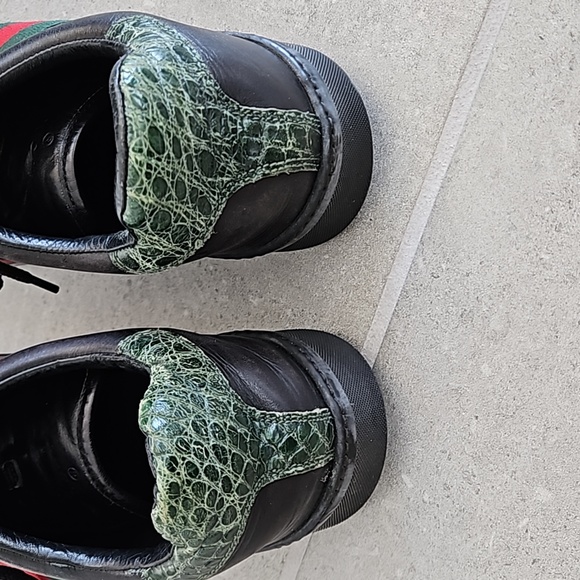 Gucci Ace sneakers with crocodile backdrops - Picture 4 of 6
